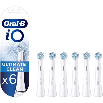 

Oral-B iO Ultimate Clean bílý, 6 ks