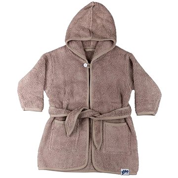 

KIKKO XKKO Organic Dětský župan, biobavlněný, froté - Atmosphere, 6 - 12 m