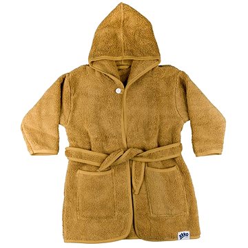 

KIKKO XKKO Organic Dětský župan, biobavlněný, froté - Honey Mustard, 12 - 24 m