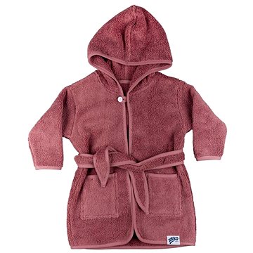 

KIKKO XKKO Organic Dětský župan, biobavlněný, froté - Mesa Rose, 6 - 12 m