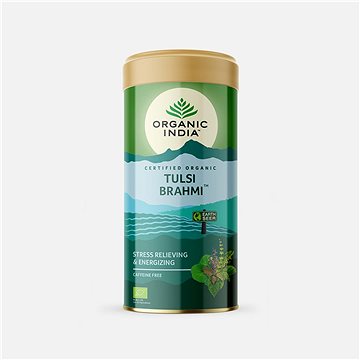 

Organic India Tulsi Brahmi BIO, plech 100g