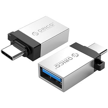 ORICO Type-C (USB-C) to USB-A OTG Adapter Silver - Redukce