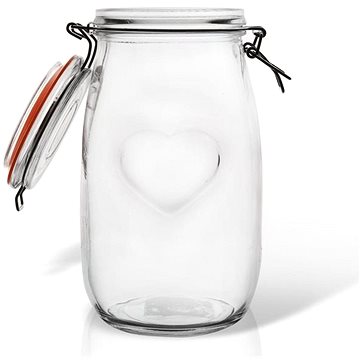

ORION Dóza sklo patent BELA srdce 1,5 l