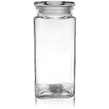 

ORION Dóza sklo s víkem 1,8 l hranatá