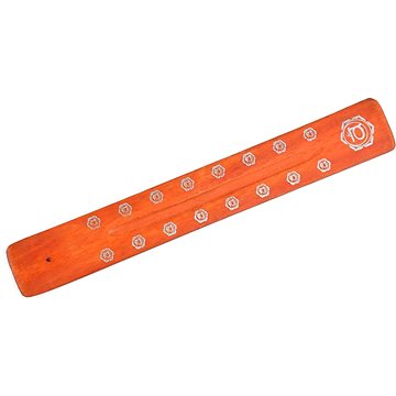 

ORIENTAL Stojan na vonné tyčinky Čakra Sakrální - oranžový