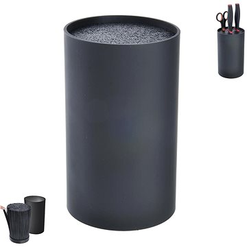 

ORION Stojan na nože UH kulatý štětiny BLACK