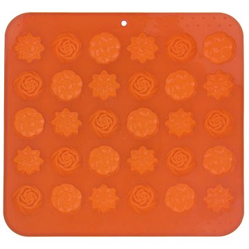 

ORION Forma silikon na čokoládu KYTIČKY 30 oranžová