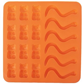 

ORION Forma silikon GUMÍDCI/ŽÍŽALY ORANŽOVÁ