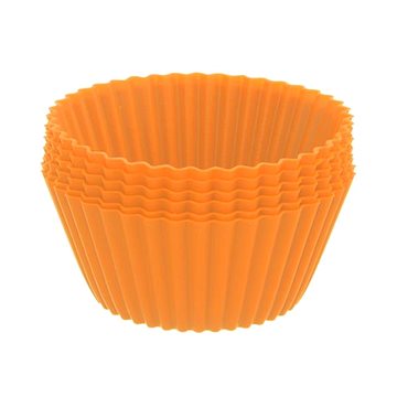 

ORION Formička silikon košíček Muffiny 12 ks oranžová