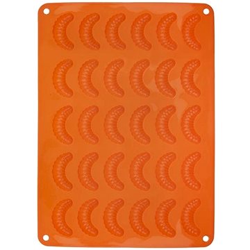 

ORION Forma silikon Rohlíček 30 oranžová
