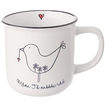 

ORION Hrnek BIRD MÁM TĚ RÁD/A x l rád