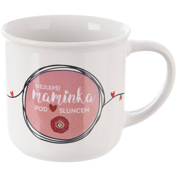 

ORION Hrnek 0,34 NEJLEPŠÍ MAMINKA l CZ, porcelán