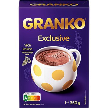 

GRANKO Exclusive instantní kakaový nápoj s 30 % kakaa 350 g