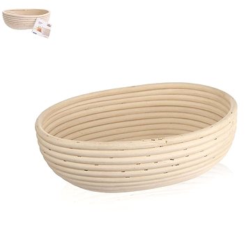 

ORION Ošatka rattan oválná 28x22x9 cm