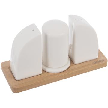 

ORION WHITELINE Dochucovací souprava porcelán/bambus