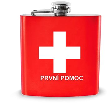 

ORION Láhev kapesní nerez PRVNÍ POMOC