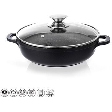 

ORION Kastrol GRANDE pr. 24 cm skleněná poklice