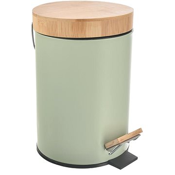 

ORION Koš s pedálem + víko GREENISH 3 l