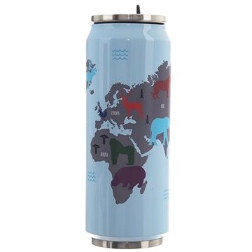 

ORION Termoska-plechovka nerez 0,5 l svět