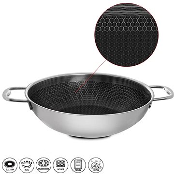 

ORION Pánev Wok 28 cm COOKCELL 3 vrstvá