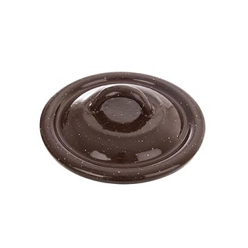 

ORION Poklice smalt BROWN 12 cm TM1