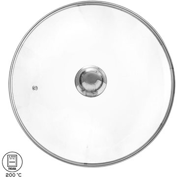 

ORION Poklice skleněná pr. 30 cm nerez úchyt