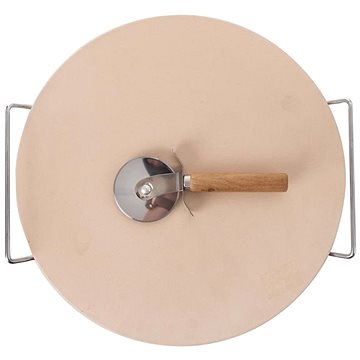 

ORION Kámen na pečení kamenina/drát+kráječ pr. 33 cm