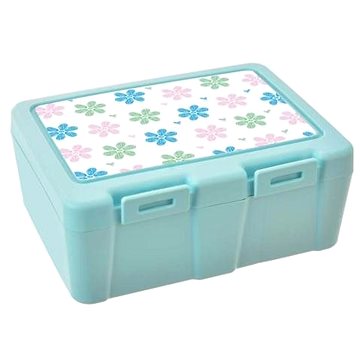 

ORION Box UH svačina Lunch 18x14x7,5 cm dělený Kytky