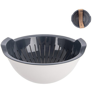 

Orion Cedník UH+miska ELA pr. 25 cm šedá