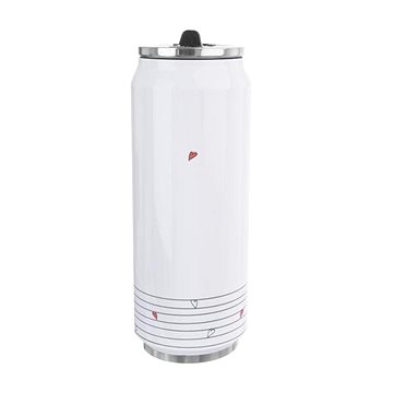 

ORION Termoska-plechovka ner. 0,5 l SRDÍČKA