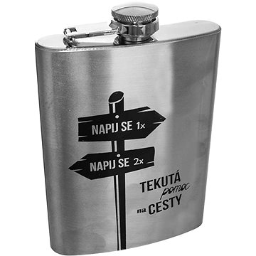 

ORION Placatka nerez TEKUTÁ POMOC NA CESTY 240ml