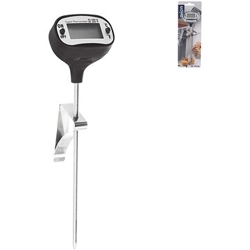 

ORION Kuchyňský teploměr 17 cm univerzální digitální nerez/UH
