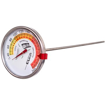 

ORION Teploměr nerez do udírny pr. 7,5 cm s clipem