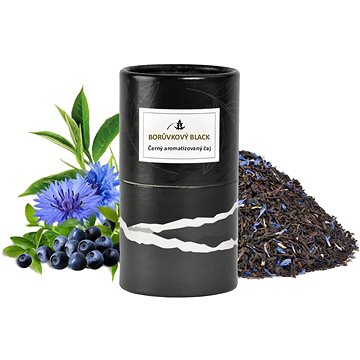 

ORIENTAL Černý aromatizovaný čaj Borůvkový Black - 80 g dóza