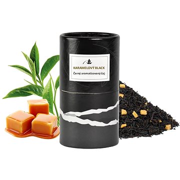 

ORIENTAL Černý aromatizovaný čaj Karamelový Black - 80 g dóza
