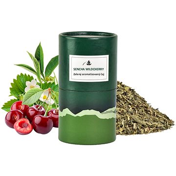 

ORIENTAL Zelený aromatizovaný čaj Sencha Wildcherry - 70 g dóza