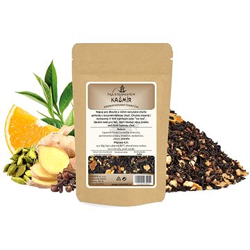 

Černý aromatizovaný čaj Kašmír - 1 kg