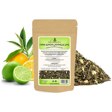 

Zelený aromatizovaný čaj China Sencha Japanese Lime - 200 g