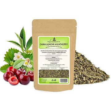 

Zelený aromatizovaný čaj China Sencha Wildcherry - 200 g