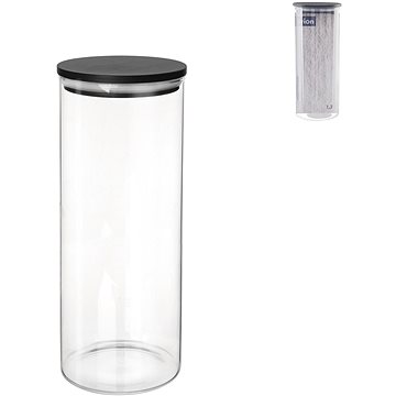 

ORION Dóza 1,3 l kulatá borosilikátové sklo/bambus
