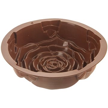 

ORION Forma bábovka růže 25 cm hnědá, silikon