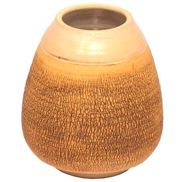 

ORIENTAL Keramická kalabasa písková práskaná 350 ml