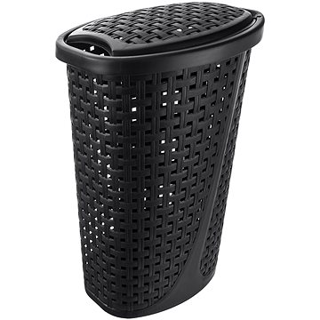 

ORION UH Slim Koš na prádlo s víkem 45 l černý