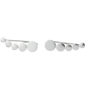 

Oriental stříbrné minimalistické náušnice Puntíky