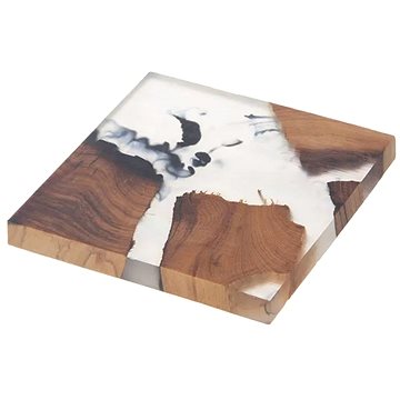 

ORION Podtácek 8 × 8 cm 1 ks, akácie/resin RIVER