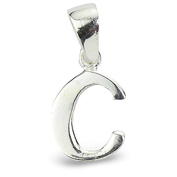 

ORIENTAL Stříbrný přívěsek Písmeno "C" (Ag 925/1000, 0,74 g)