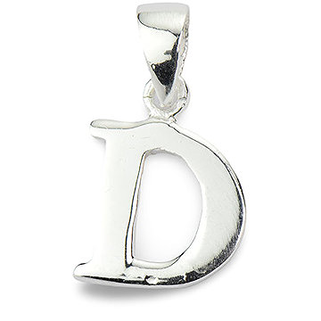 

ORIENTAL Stříbrný přívěsek Písmeno "D" (Ag 925/1000, 1,07 g)