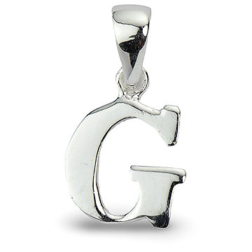 

ORIENTAL Stříbrný přívěsek Písmeno "G" (Ag 925/1000, 0,86 g)