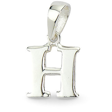 

ORIENTAL Stříbrný přívěsek Písmeno "H" (Ag 925/1000, 1,1 g)