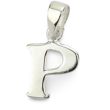 

ORIENTAL Stříbrný přívěsek Písmeno "P" (Ag 925/1000, 0,85 g)
